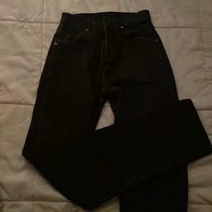 Wrangles black denim